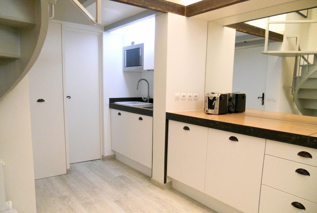 Urban Chic Montmartre Loft Apartment Paris Bilik gambar